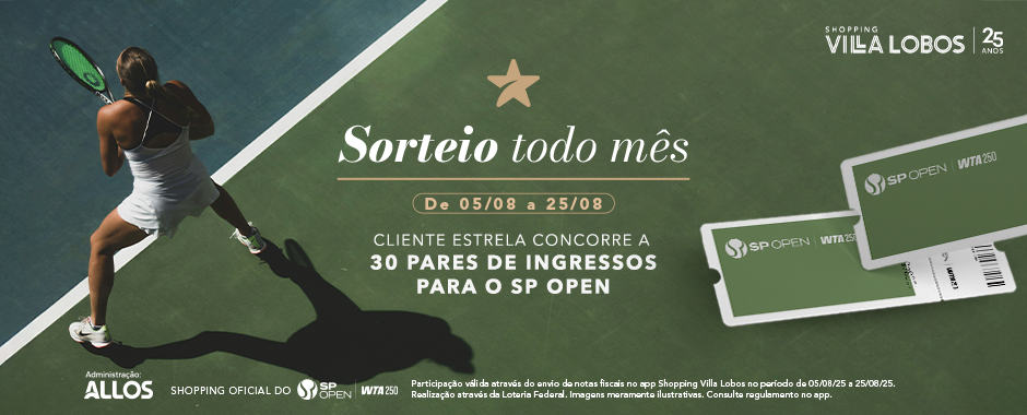 Sorteio Perene SP Open
